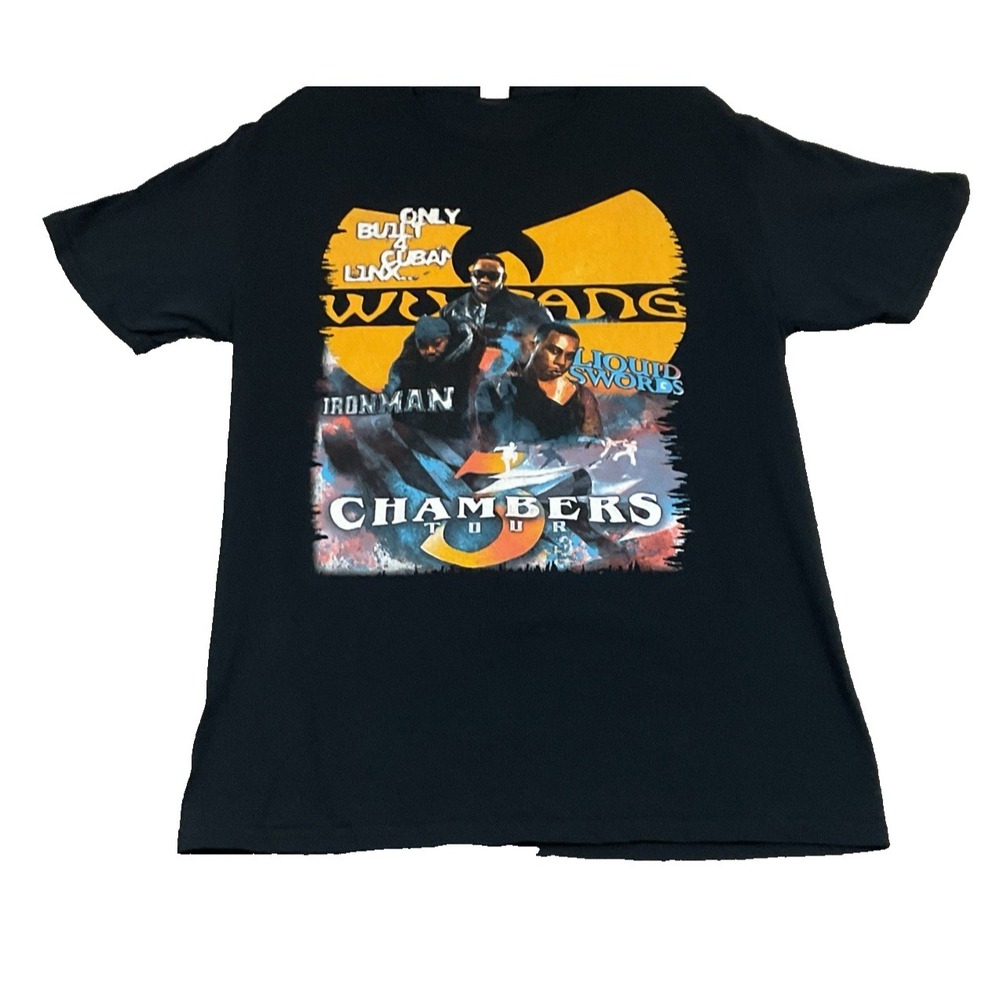 Rare Wu-Tang Shirt Size M 3 Chambers 2021 Tour Gza Raekwon Ghostface WuTang